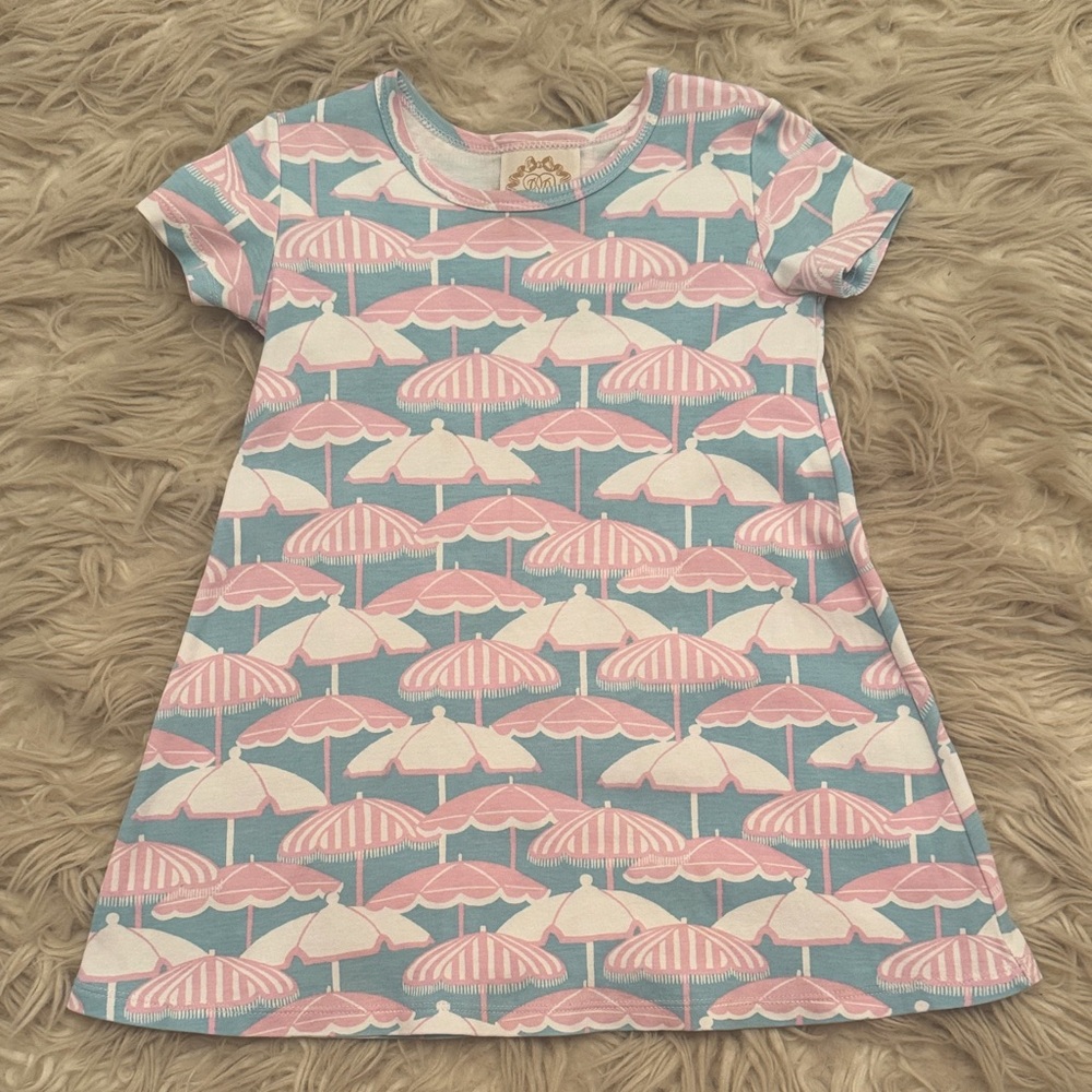The Beaufort Bonney Company Polly Play Dress Taylor Bay ‘Brellas Size 3T - Picture 2 of 5